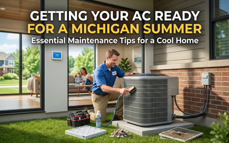 Spring AC Prep Michigan: Get Your AC Ready for Summer