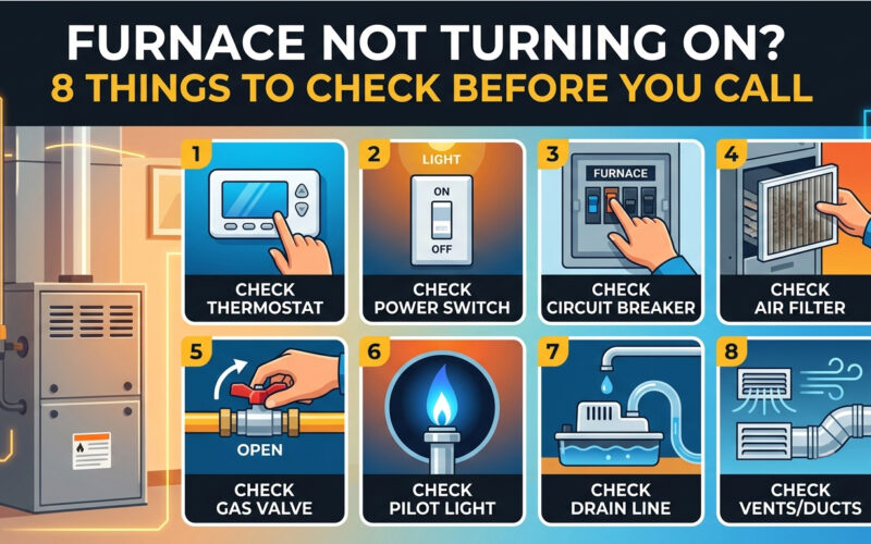 Furnace Not Turning On? 8 Things to Check Before You Call