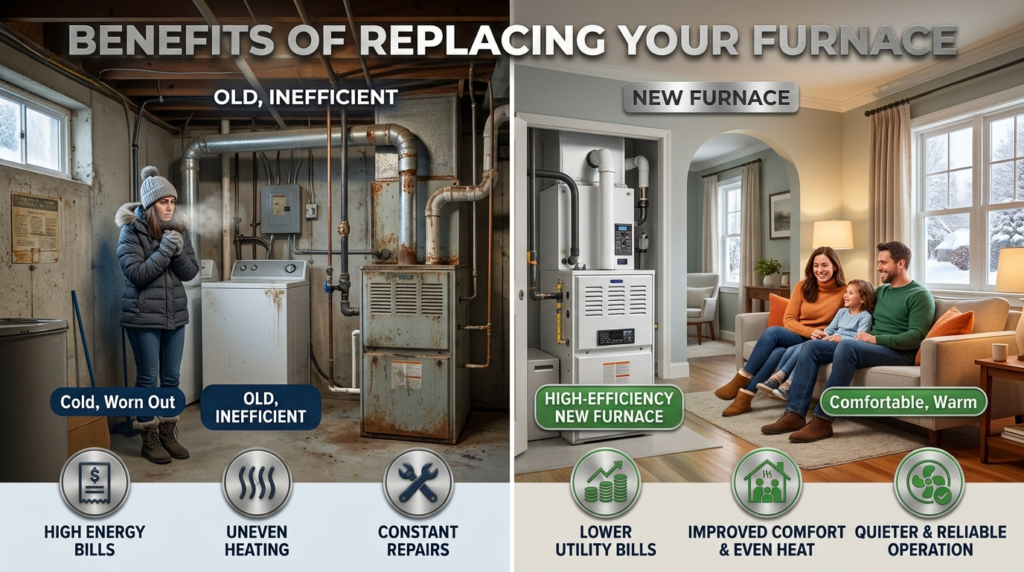 Furnace Repair vs Replace