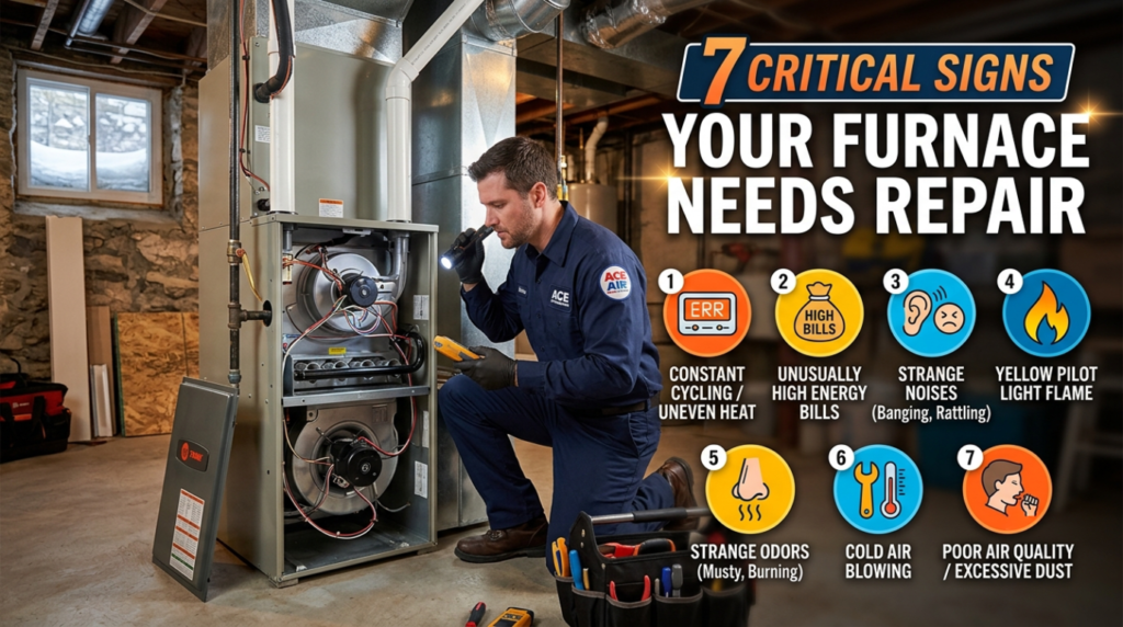 Furnace Repair vs Replace